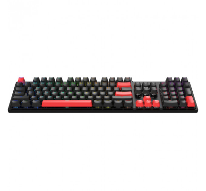 Клавіатура A4Tech Bloody S510R RGB BLMS Switch Red USB Black (Bloody S510R Fire Black)