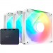 NZXT Кулер до корпусу NZXT F120RGB Core - 120mm Hub-mounted RGB Fan (RF-C12TF-W1)