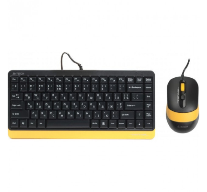 Комплект A4Tech F1110 USB Bumblebee (F1110 Bumblebee)