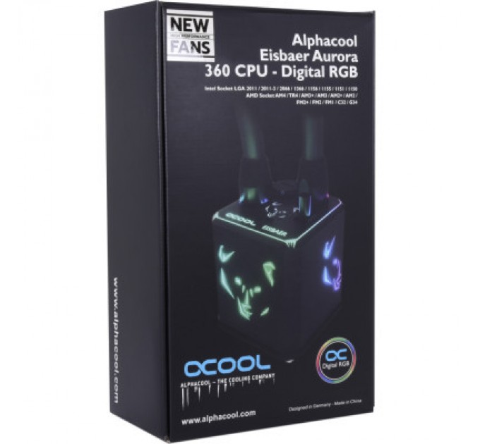 Система рідинного охолодження Alphacool AURORA HPE EDIT.360 (11999)