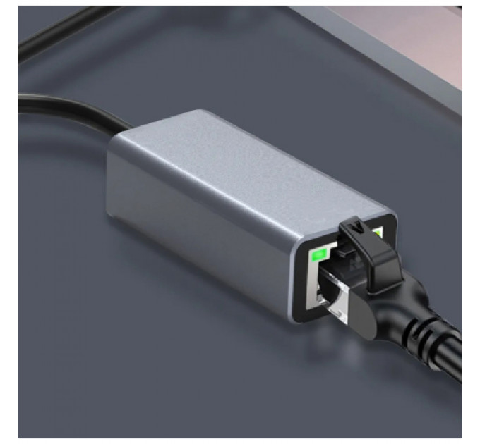 Перехідник USB 3.0 to RJ45 Gigabit Lan Dynamode (DM-AD-GLAN)