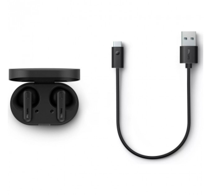 Навушники Philips TAT1138 True Wireless Black (TAT1138BK/00)
