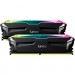Lexar Модуль пам'яті для комп'ютера DDR4 16GB (2x8GB) 3600 MHz Ares RGB Black Lexar (LD4BU008G-R3600GDLA)