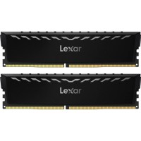 Модуль пам'яті для комп'ютера DDR4 32GB (2x16GB) 3600 MHz THOR Black Lexar (LD4U16G36C18LG-RGD)