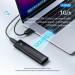 Orico Кишеня зовнішня Orico USB3.2 Gen2 USB-C M.2 NVMe/NGFF(SATA) Dual Protocol SSD (HC380503)
