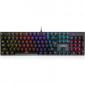 Клавіатура Vinga KBGM-101 LED Red Switch USB Black (KBGM-101 Black)