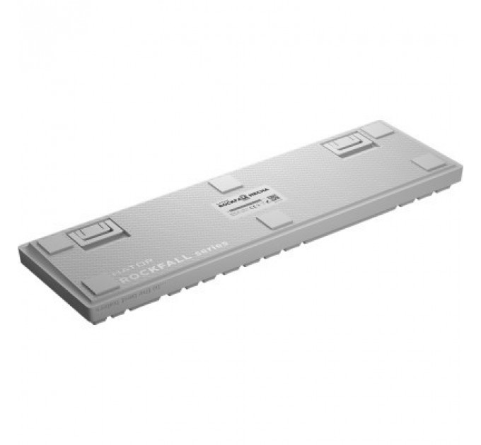 Клавіатура Hator Rockfall 2 Mecha Orange USB White (HTK-711)