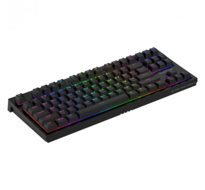 Клавіатура Hator Skyfall 2 TKL Pro Orange USB Black (HTK-750)