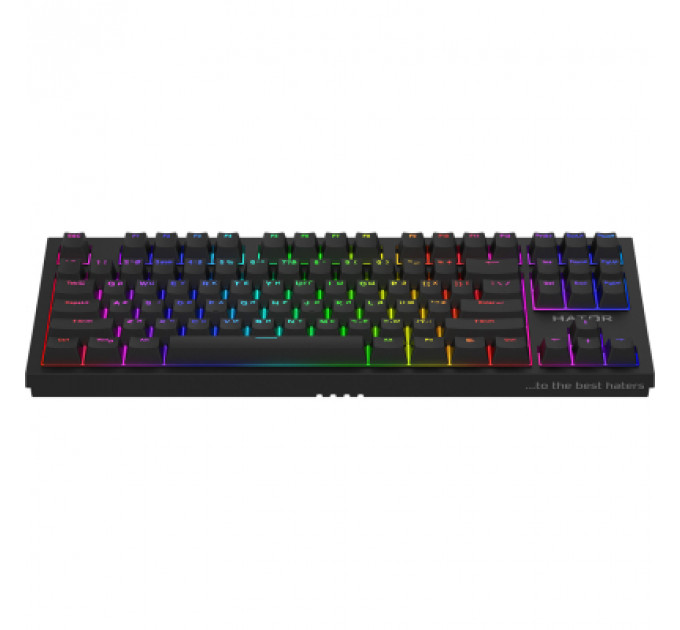 Клавіатура Hator Skyfall 2 TKL Pro Orange USB Black (HTK-750)