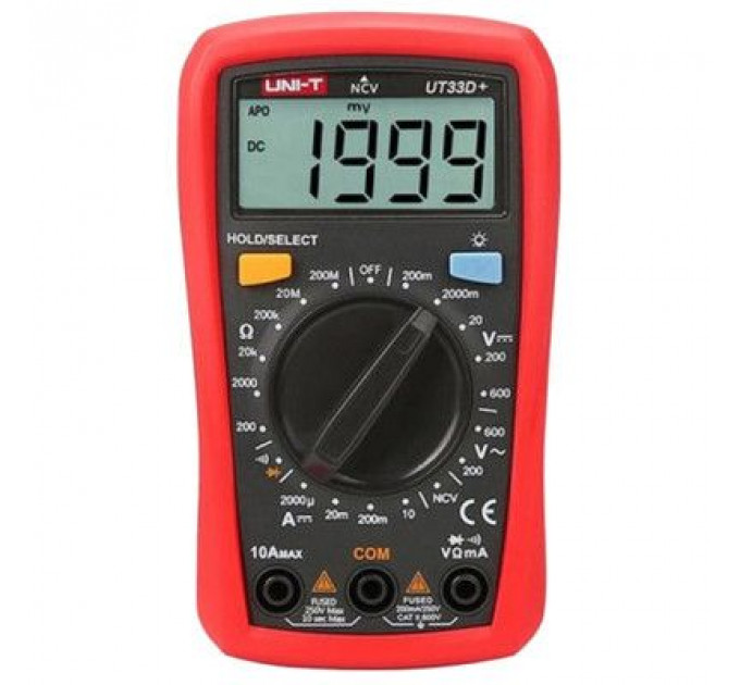 Цифровий мультиметр UNI-T UT33D+