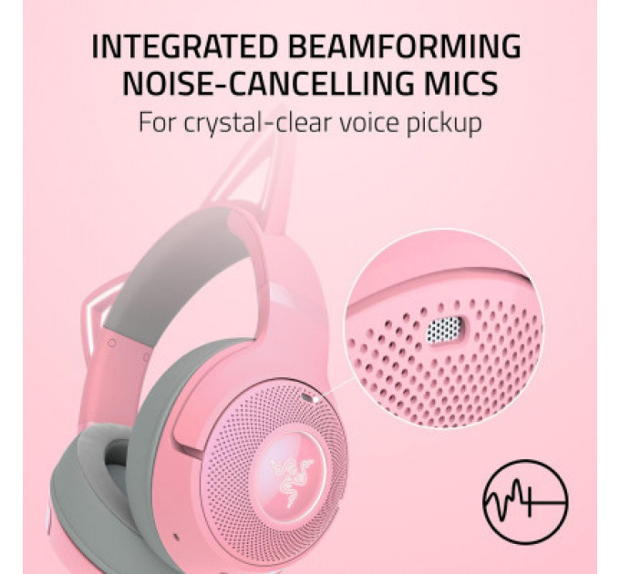 Навушники Razer Kraken Kitty V2 Bluetooth Quartz (RZ04-04860100-R3M1)