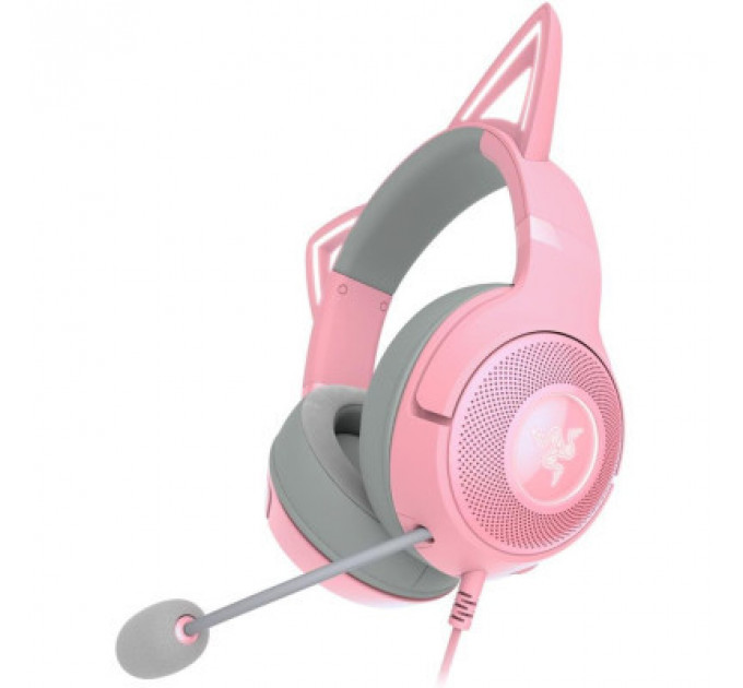 Навушники Razer Kraken Kitty V2 Quartz (RZ04-04730200-R3M1)