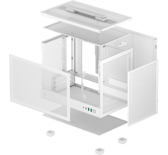 Deepcool Корпус Deepcool CH160 White (R-CH160-WHNGI0-G-1)