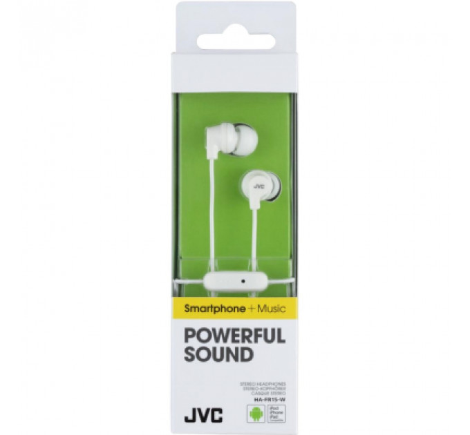 Навушники JVC HA-FR15 White (HA-FR15-W-EF)
