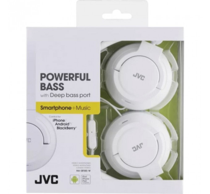 Навушники JVC HA-SR185 White (HA-SR185-W EF)
