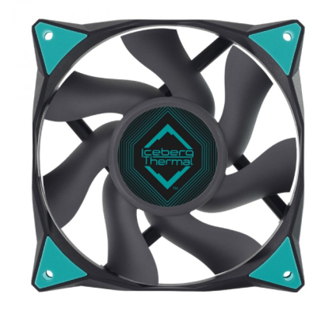 Iceberg Group Кулер до корпусу Iceberg Group IceGALE 120mm Black (ICEGALE12-C0A)