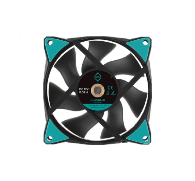 Iceberg Group Кулер до корпусу Iceberg Group IceGALE 80mm Black (ICEGALE08-C0A)