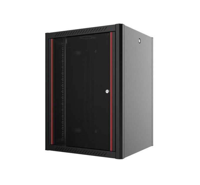 Mirsan Шафа настінна Mirsan WTN 19" 9U 600x560, RAL 9005 (MR.WTN09U56DE.01)