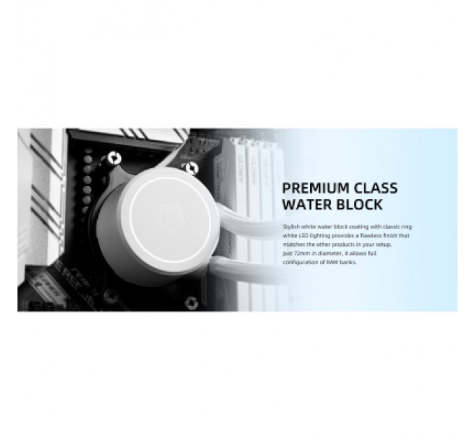 ID-Cooling Система рідинного охолодження ID-Cooling FX280 White