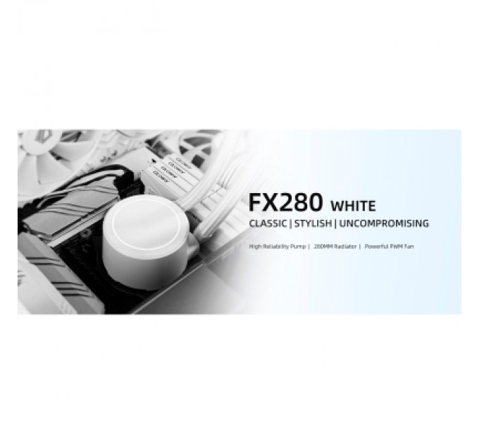 ID-Cooling Система рідинного охолодження ID-Cooling FX280 White