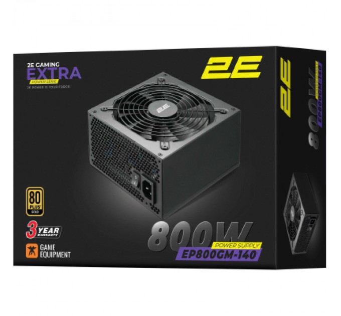 2E Блок живлення 2E 800W (2E-EP800GM-140)