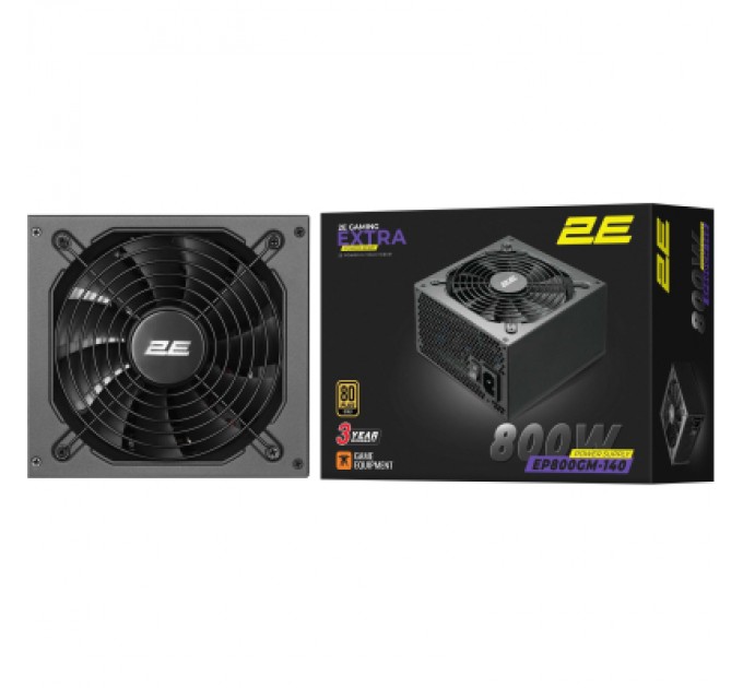 2E Блок живлення 2E 800W (2E-EP800GM-140)