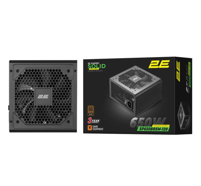 2E Блок живлення 2E 650W (2E-SP650BRSM-120)