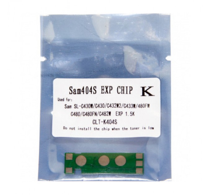 Foshan Чип для картриджа Samsung SL-C430W/С480W Yellow Foshan (JYD-Sam404SY-FSH)
