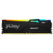 Kingston Fury (ex.HyperX) Модуль пам'яті для комп'ютера DDR5 16GB 6400 MHz Beast RGB EXPO Kingston Fury (ex.HyperX) (KF564C32BBEA-16)