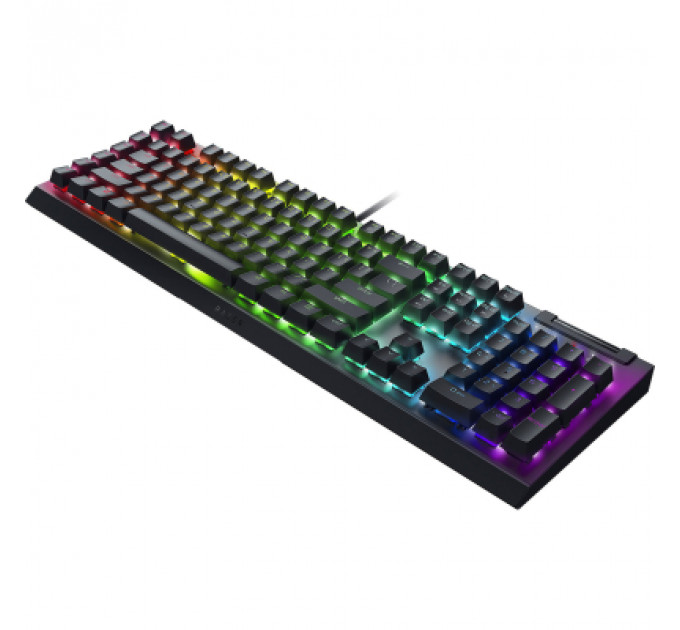 Клавіатура Razer BlackWidow V4 X Green Switch USB RU Black (RZ03-04700800-R3R1)