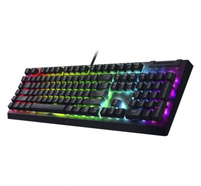 Клавіатура Razer BlackWidow V4 X Green Switch USB RU Black (RZ03-04700800-R3R1)