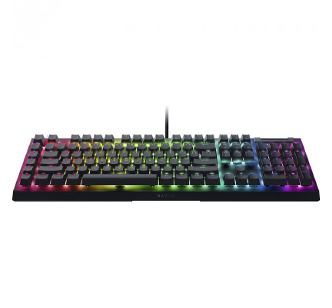 Клавіатура Razer BlackWidow V4 X Green Switch USB RU Black (RZ03-04700800-R3R1)
