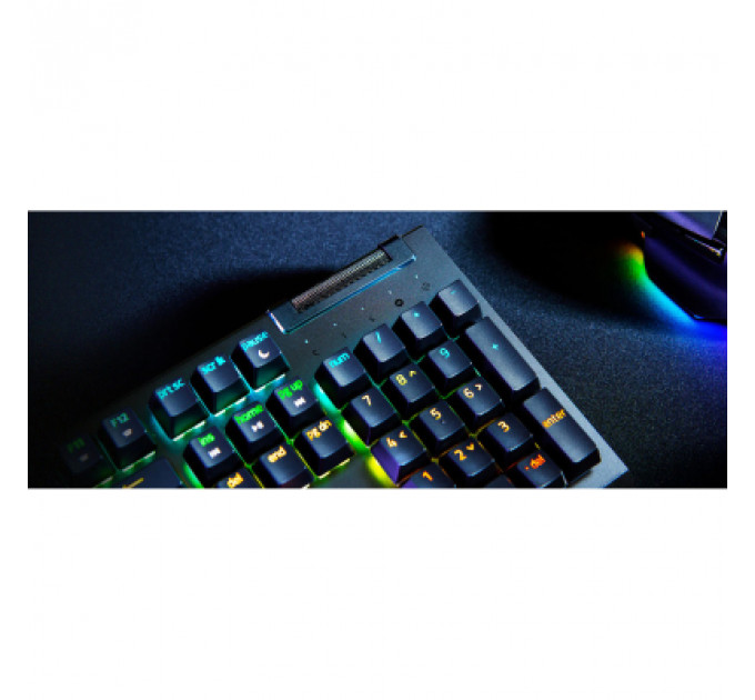 Клавіатура Razer BlackWidow V4 X Green Switch USB RU Black (RZ03-04700800-R3R1)