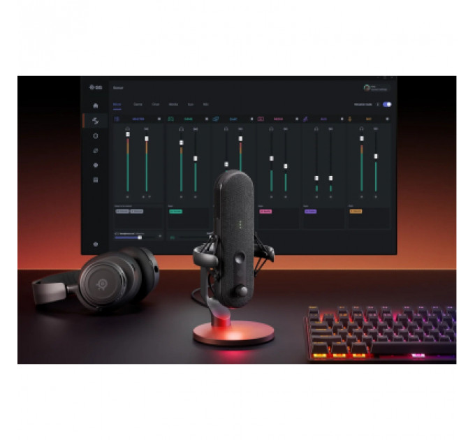 Мікрофон SteelSeries Alias (61601)