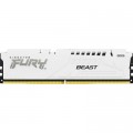 Kingston Fury (ex.HyperX) Модуль пам'яті для комп'ютера DDR5 16GB 6400 MHz Beast White EXPO Kingston Fury (ex.HyperX) (KF564C32BWE-16)