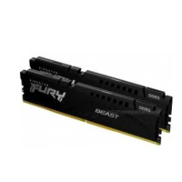 Модуль пам'яті для комп'ютера DDR5 64GB (2x32GB) 6000 MHz Beast Black EXPO Kingston Fury (ex.HyperX) (KF560C30BBEK2-64)