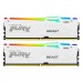 Kingston Fury (ex.HyperX) Модуль пам'яті для комп'ютера DDR5 64GB (2x32GB) 6000 MHz Beast White RGB EXPO Kingston Fury (ex.HyperX) (KF560C30BWEAK2-64)