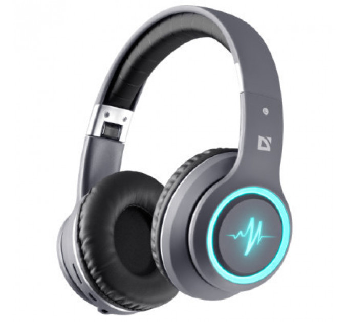 Навушники Defender FreeMotion B571 Bluetooth LED Gray (63571)