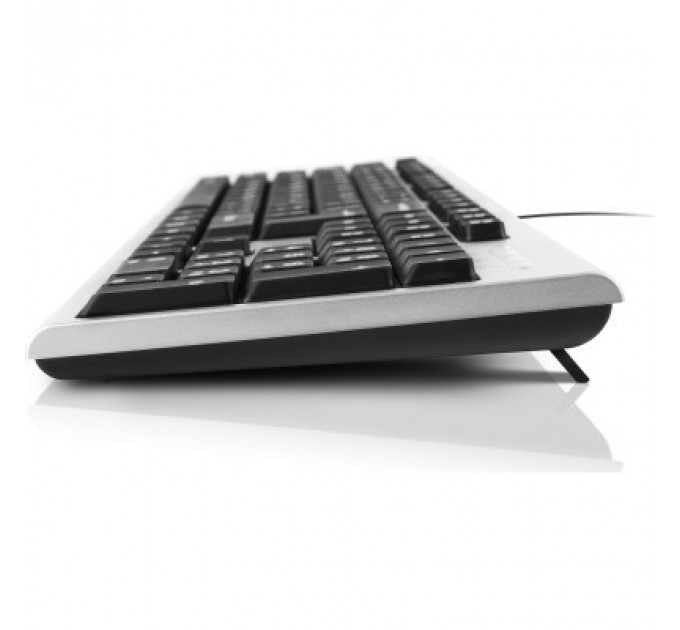 Клавіатура REAL-EL 507 Standard USB Silver