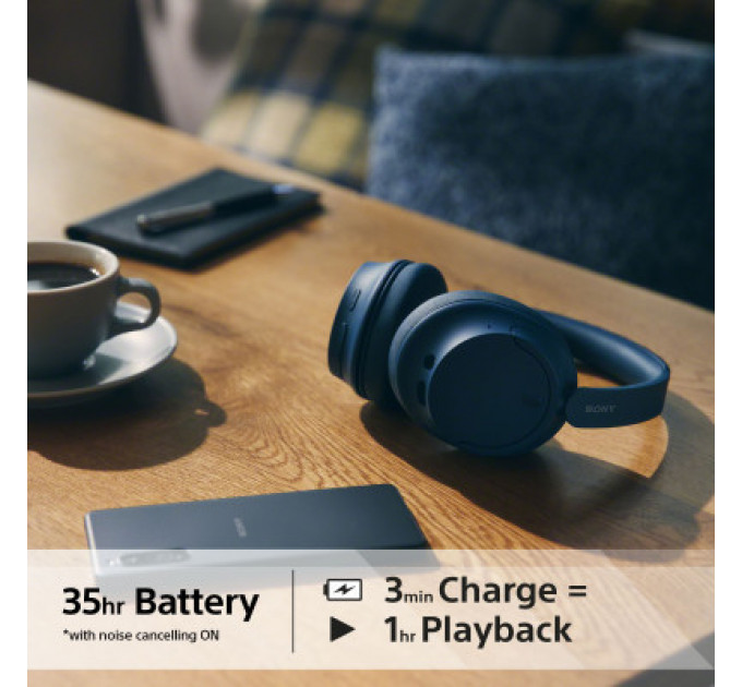 Навушники Sony WH-CH720N Wireless Blue (WHCH720NL.CE7)