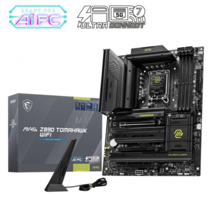 Материнська плата MSI MAG Z890 TOMAHAWK WIFI