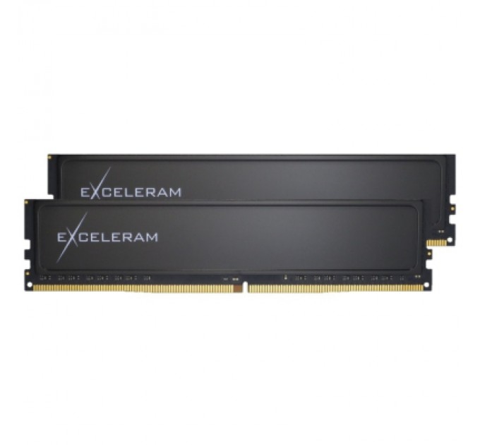 eXceleram Модуль пам'яті для комп'ютера DDR4 32GB (2x16GB) 2666 MHz Black Sark eXceleram (ED4322619XD)