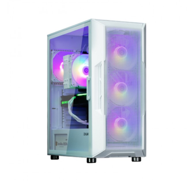Zalman Корпус Zalman I3 Neo ARGB white (I3NEOARGBWHITE)