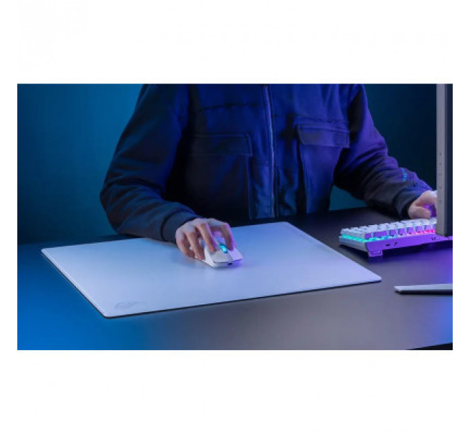 Килимок для мишки ASUS ROG Moonstone Ace L White (90MP03L0-BPUA10)