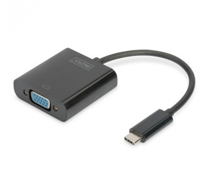 Перехідник USB-C to VGA Full HD Digitus (DA-70853)