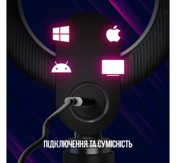 Веб-камера Lorgar Circulus 910 Streaming 5MP 1944 Auto Focus Stereo (LRG-SC910)