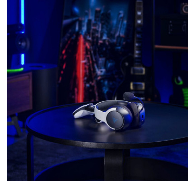 Навушники Razer Kaira Hyperspeed for PS5 Bluetooth White/Black (RZ04-03980200-R3G1)