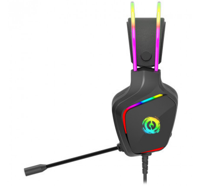Навушники Canyon GH-9A Darkless Gaming 3.5 мм RGB Black (CND-SGHS9A)