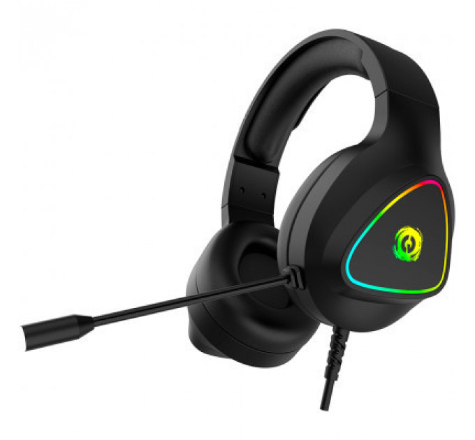 Навушники Canyon GH-6 Shadder Gaming 3.5 мм RGB Black (CND-SGHS6B)