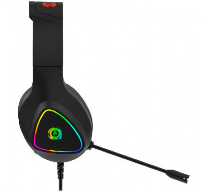 Навушники Canyon GH-6 Shadder Gaming 3.5 мм RGB Black (CND-SGHS6B)